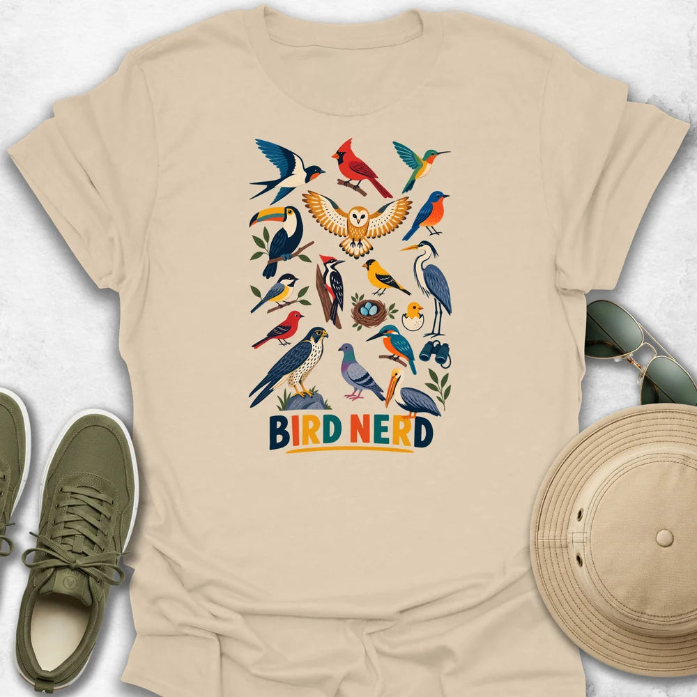 Bird Nerd v3 T-Shirt