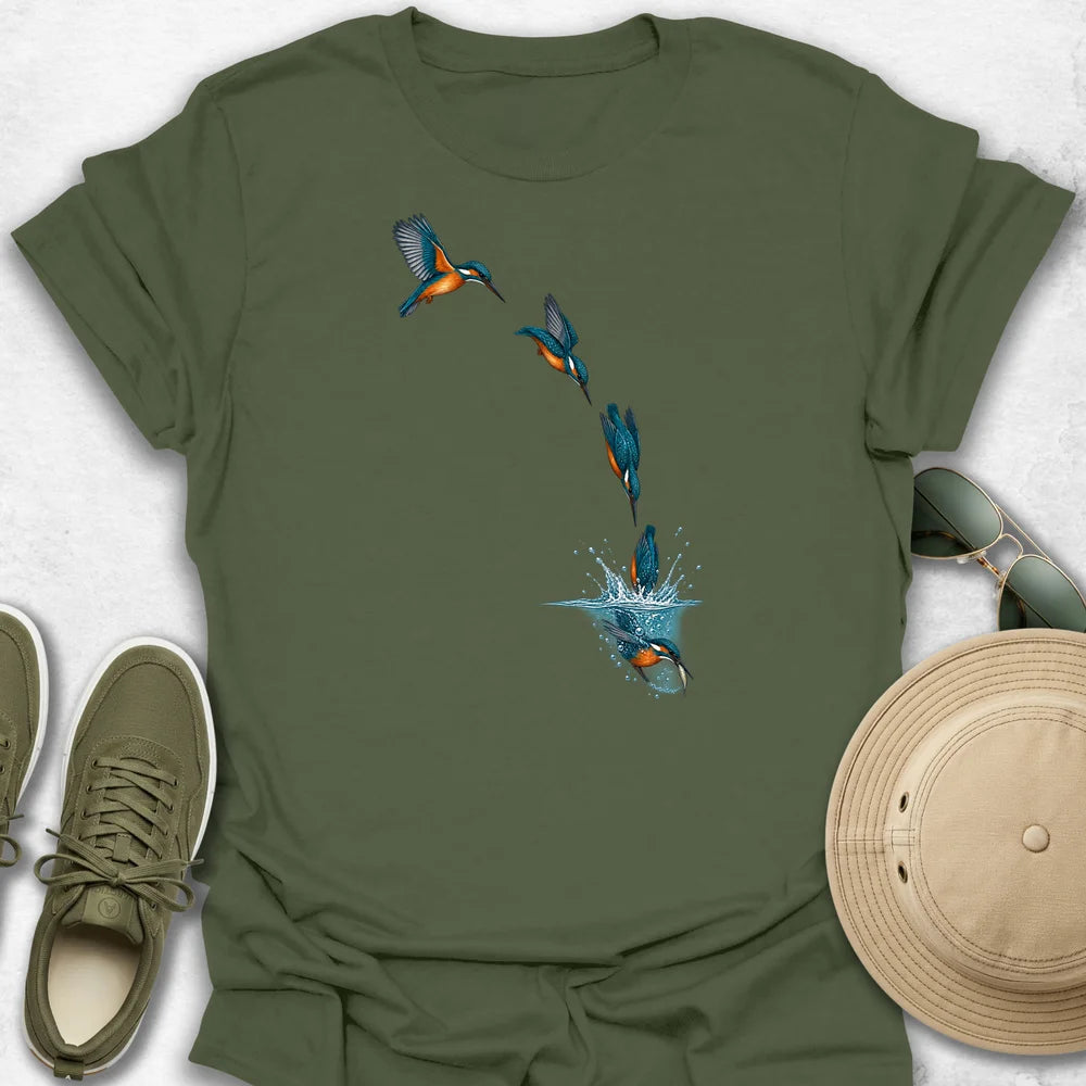 Kingfisher Dive Sequence T-Shirt
