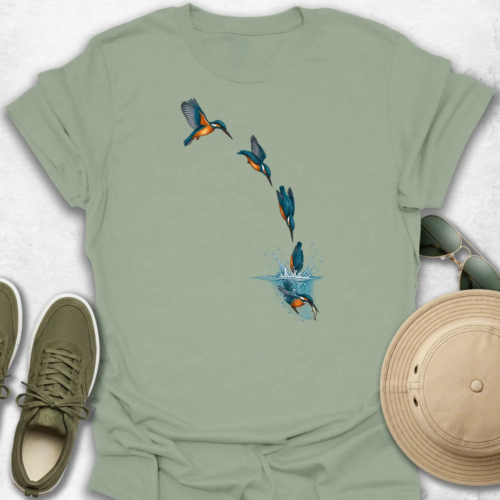 Kingfisher Dive Sequence T-Shirt
