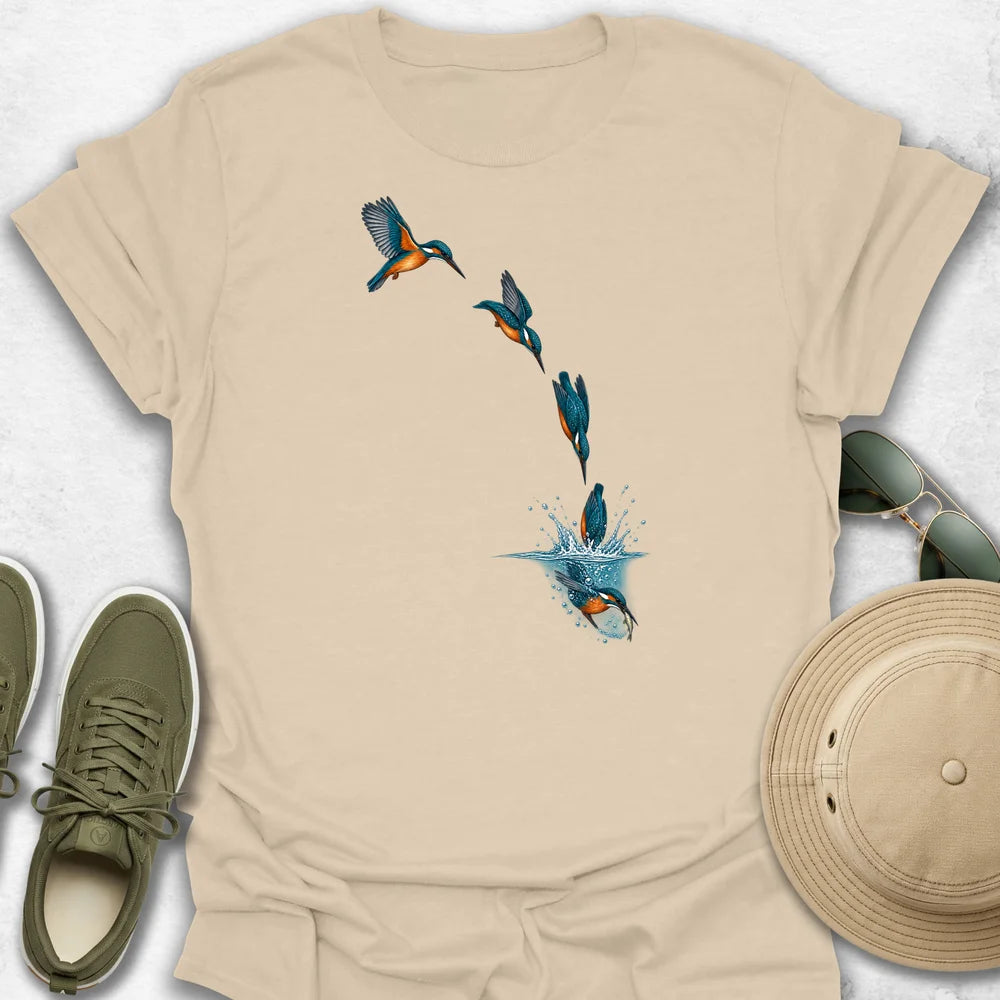 Kingfisher Dive Sequence T-Shirt