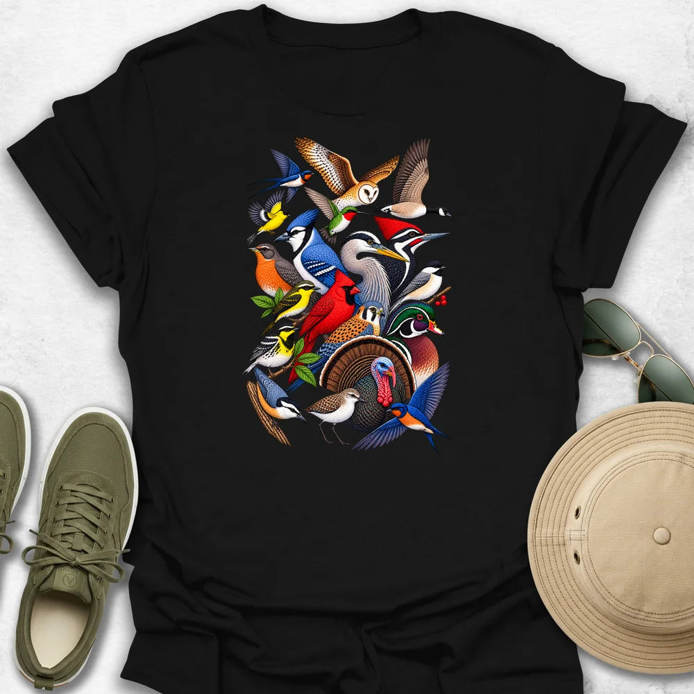 North America Birds T-Shirt