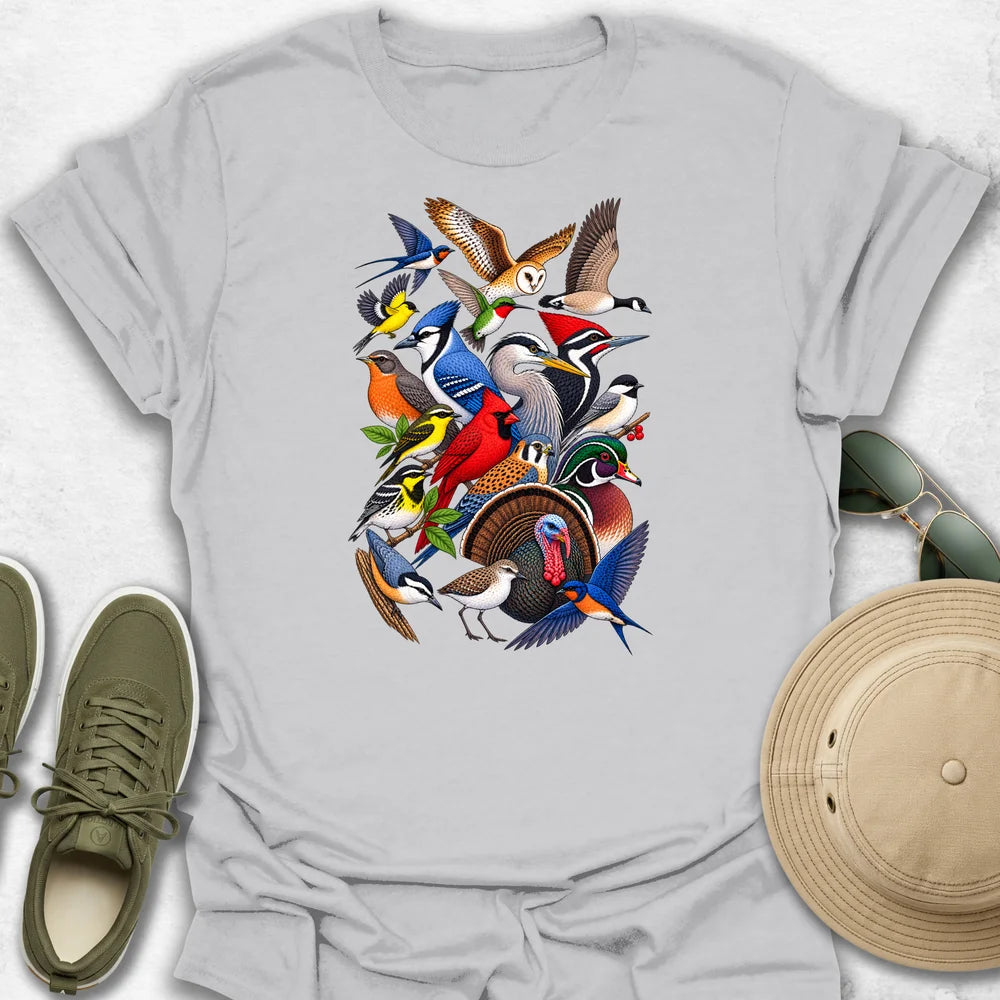 North America Birds T-Shirt