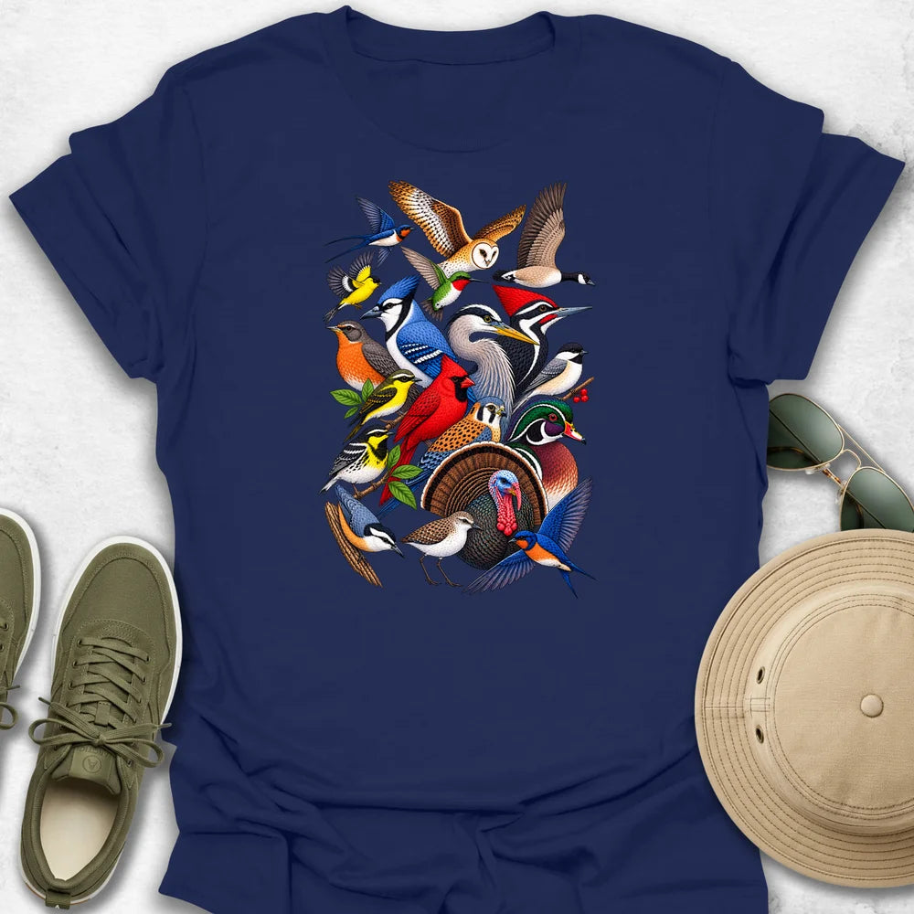 North America Birds T-Shirt