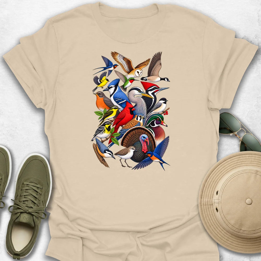 North America Birds T-Shirt