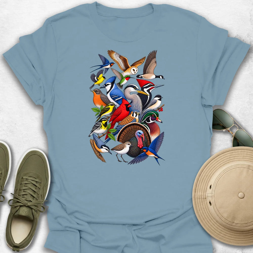 North America Birds T-Shirt