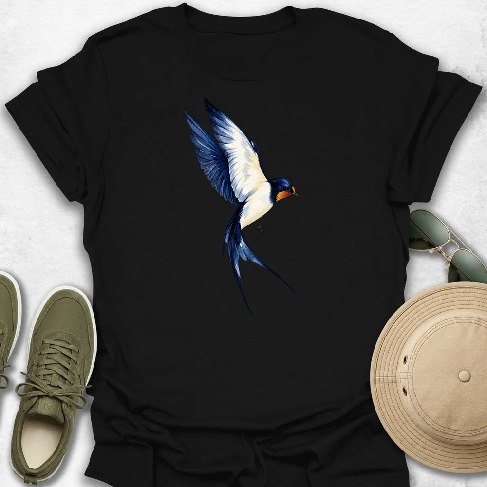 Swallow Hovering In the Air T-Shirt