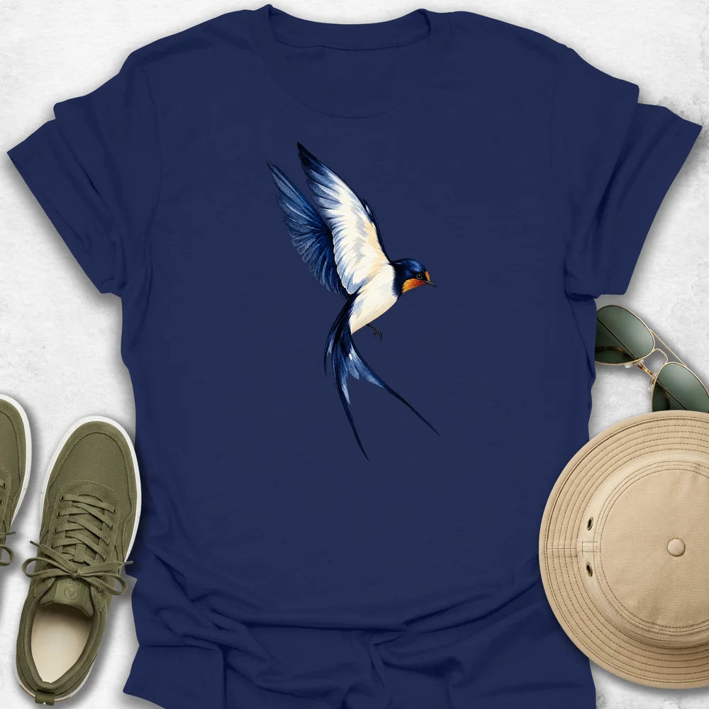 Swallow Hovering In the Air T-Shirt