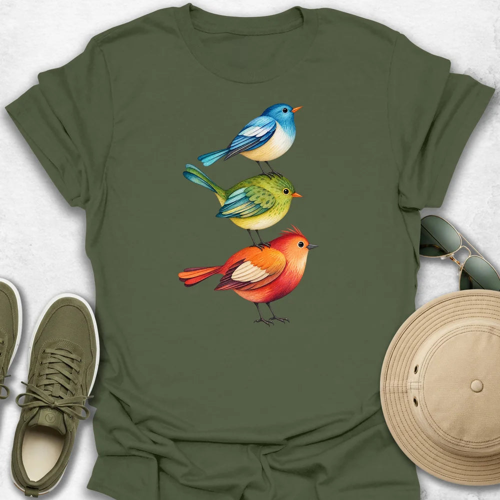 Bird Totem Trio T-Shirt