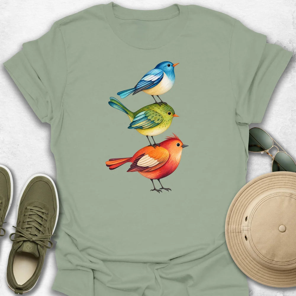 Bird Totem Trio T-Shirt