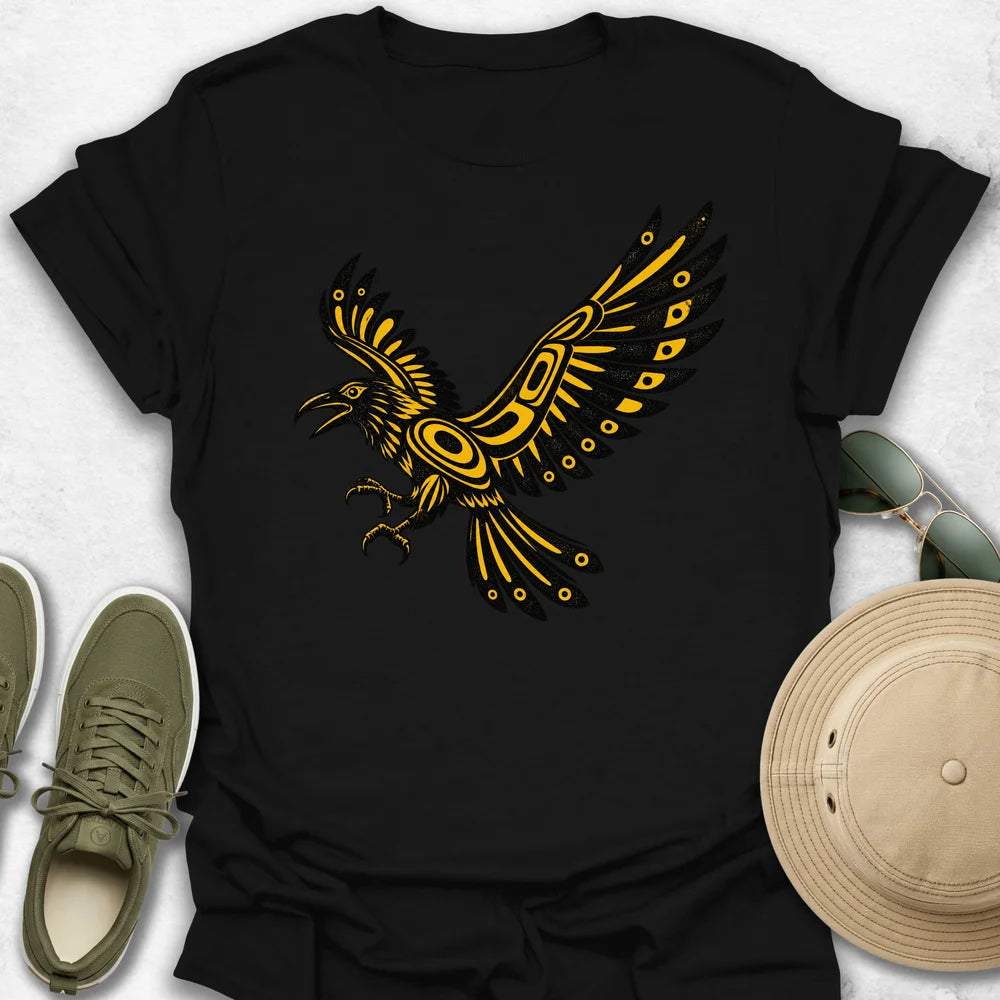 Tribal Raven T-Shirt