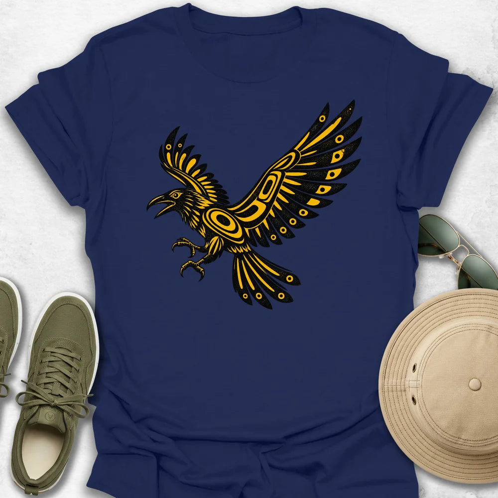Tribal Raven T-Shirt