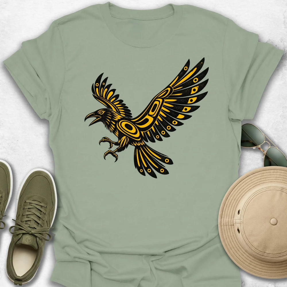 Tribal Raven T-Shirt
