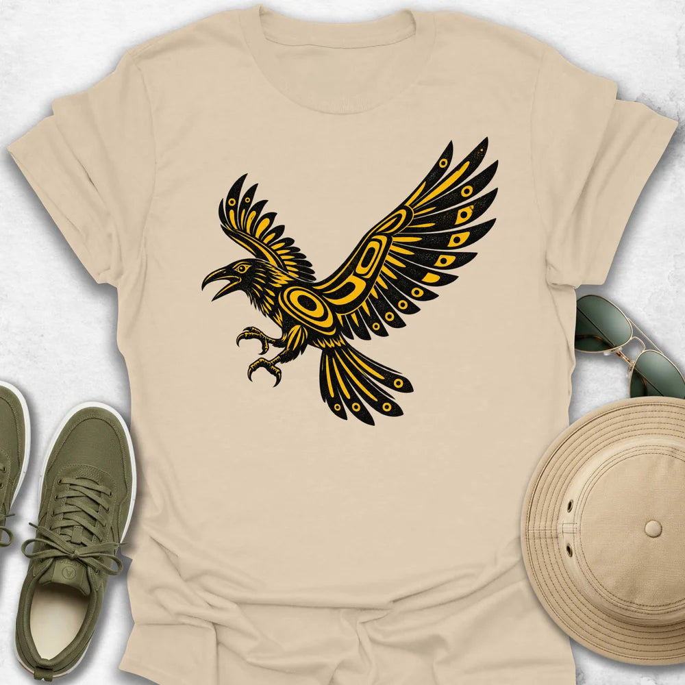 Tribal Raven T-Shirt