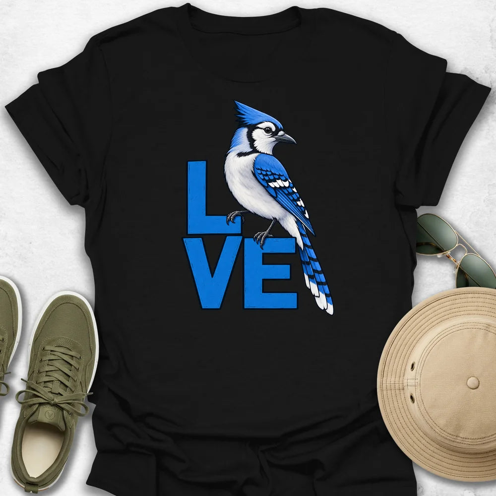 LOVE Blue Jay T-Shirt