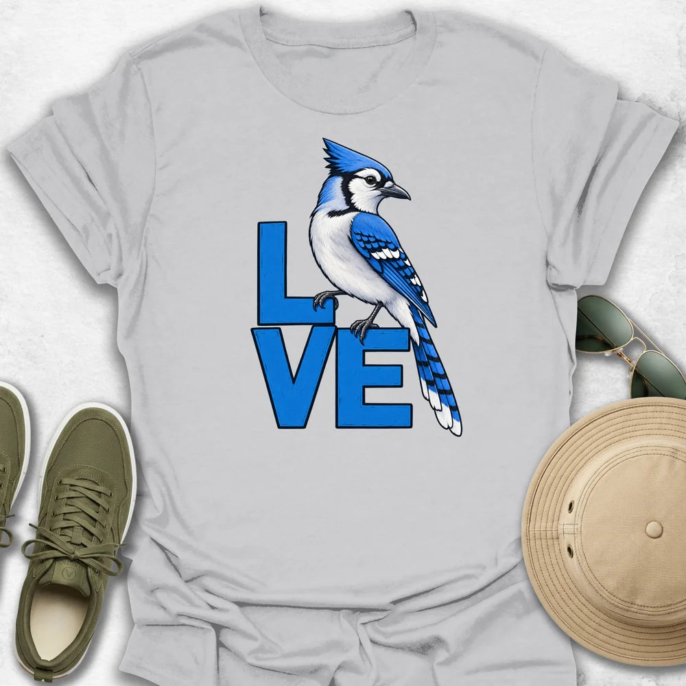 LOVE Blue Jay T-Shirt