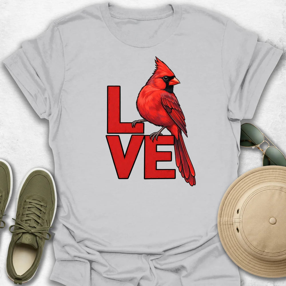 LOVE Cardinal T-Shirt