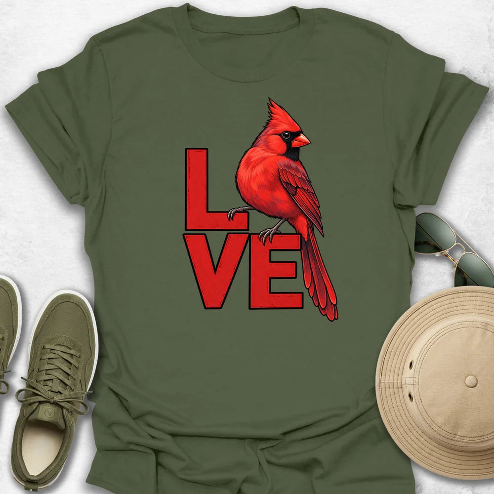 LOVE Cardinal T-Shirt