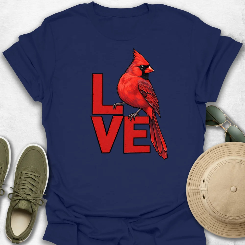 LOVE Cardinal T-Shirt