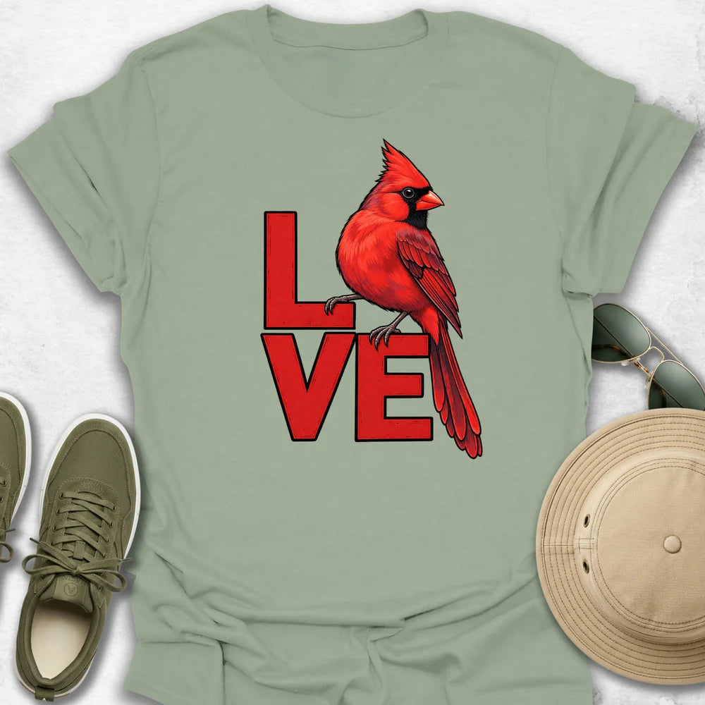LOVE Cardinal T-Shirt