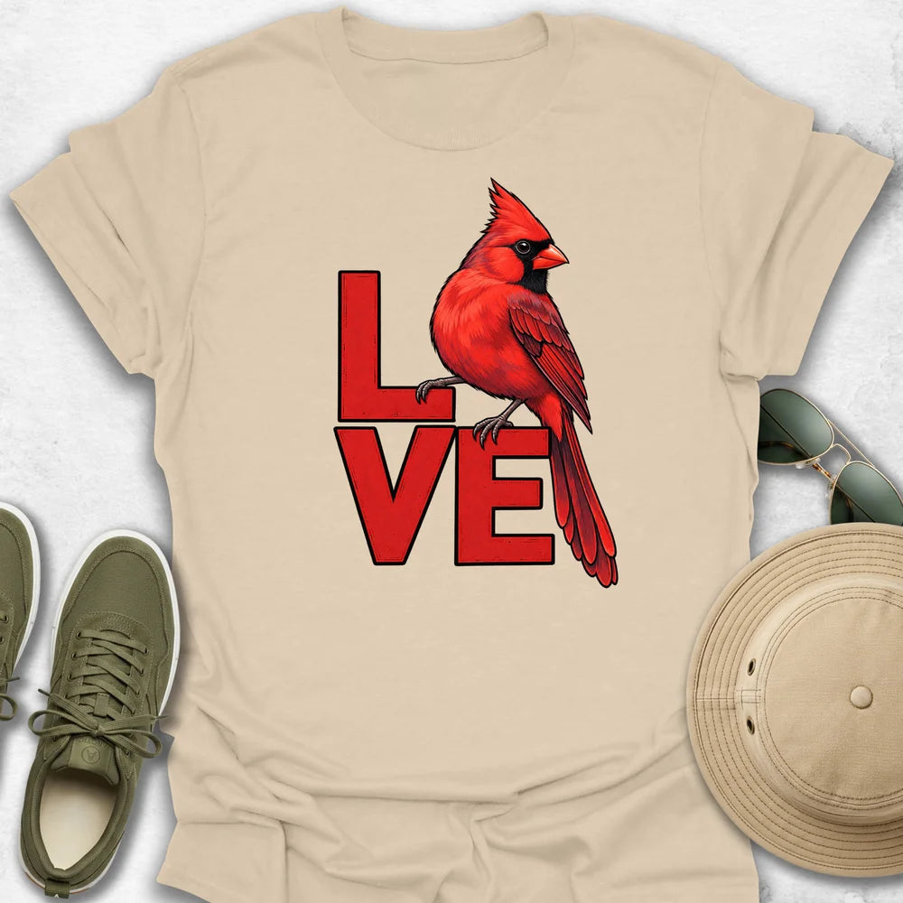 LOVE Cardinal T-Shirt
