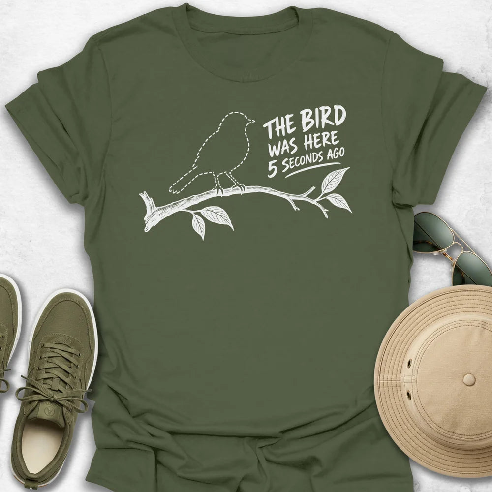 The Bird Was Here T-Shirt