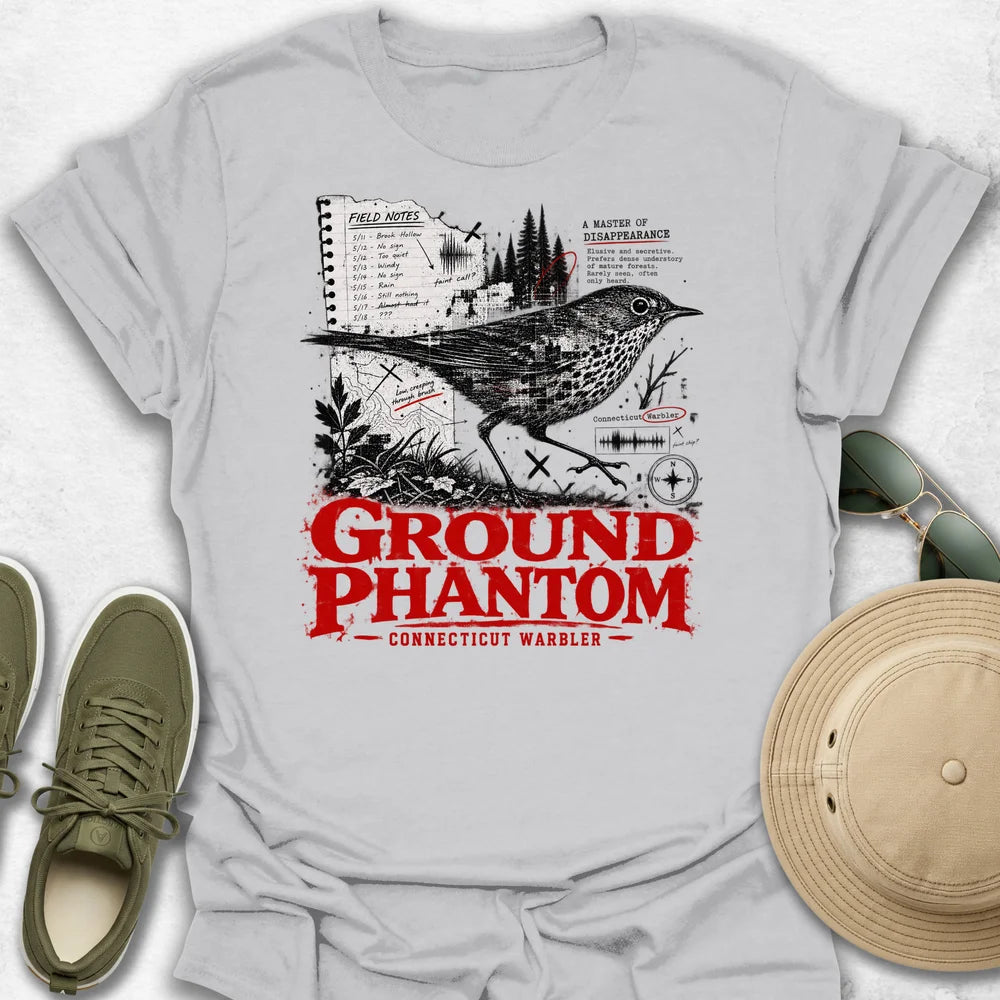 Ground Phantom Connecticut Warbler T-Shirt