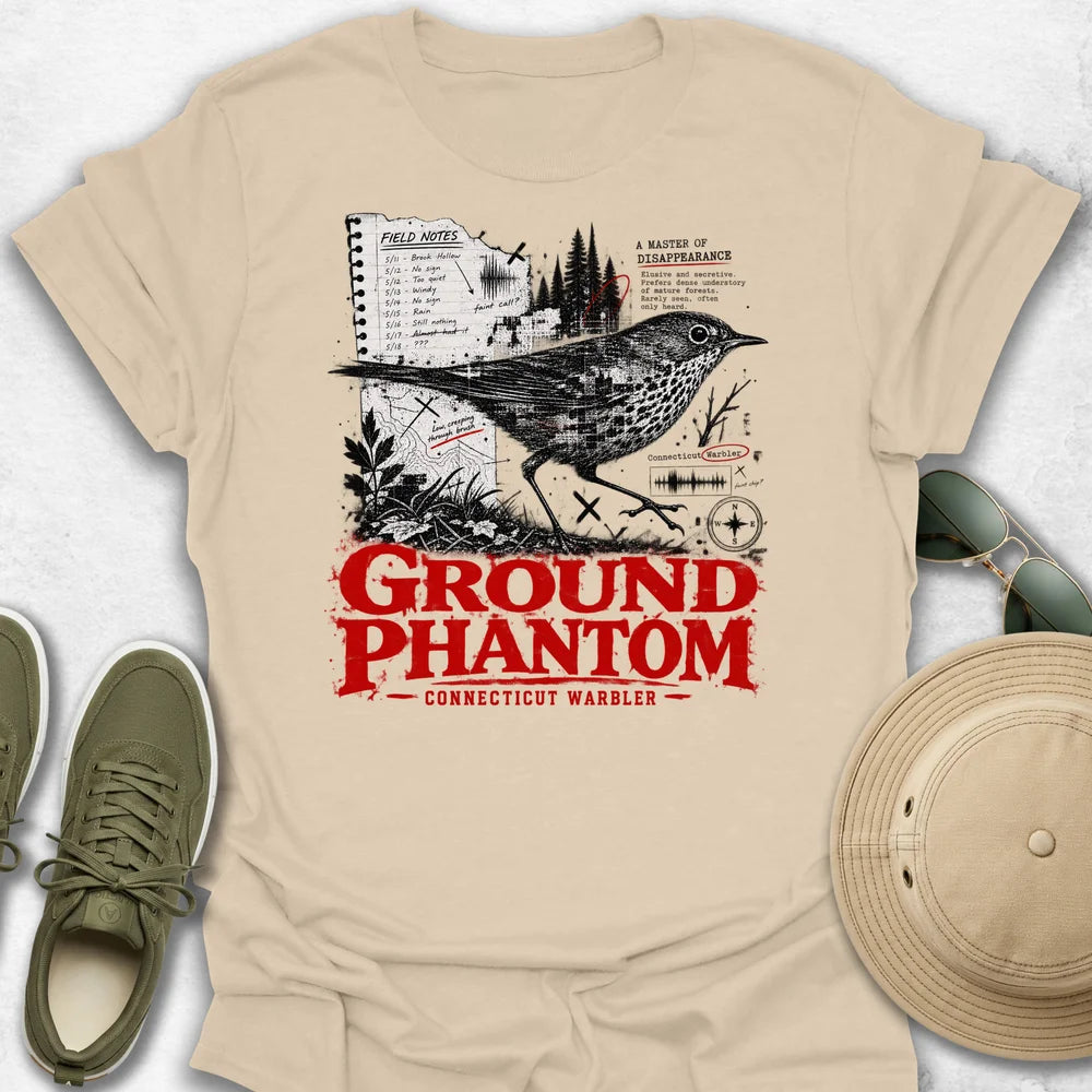 Ground Phantom Connecticut Warbler T-Shirt