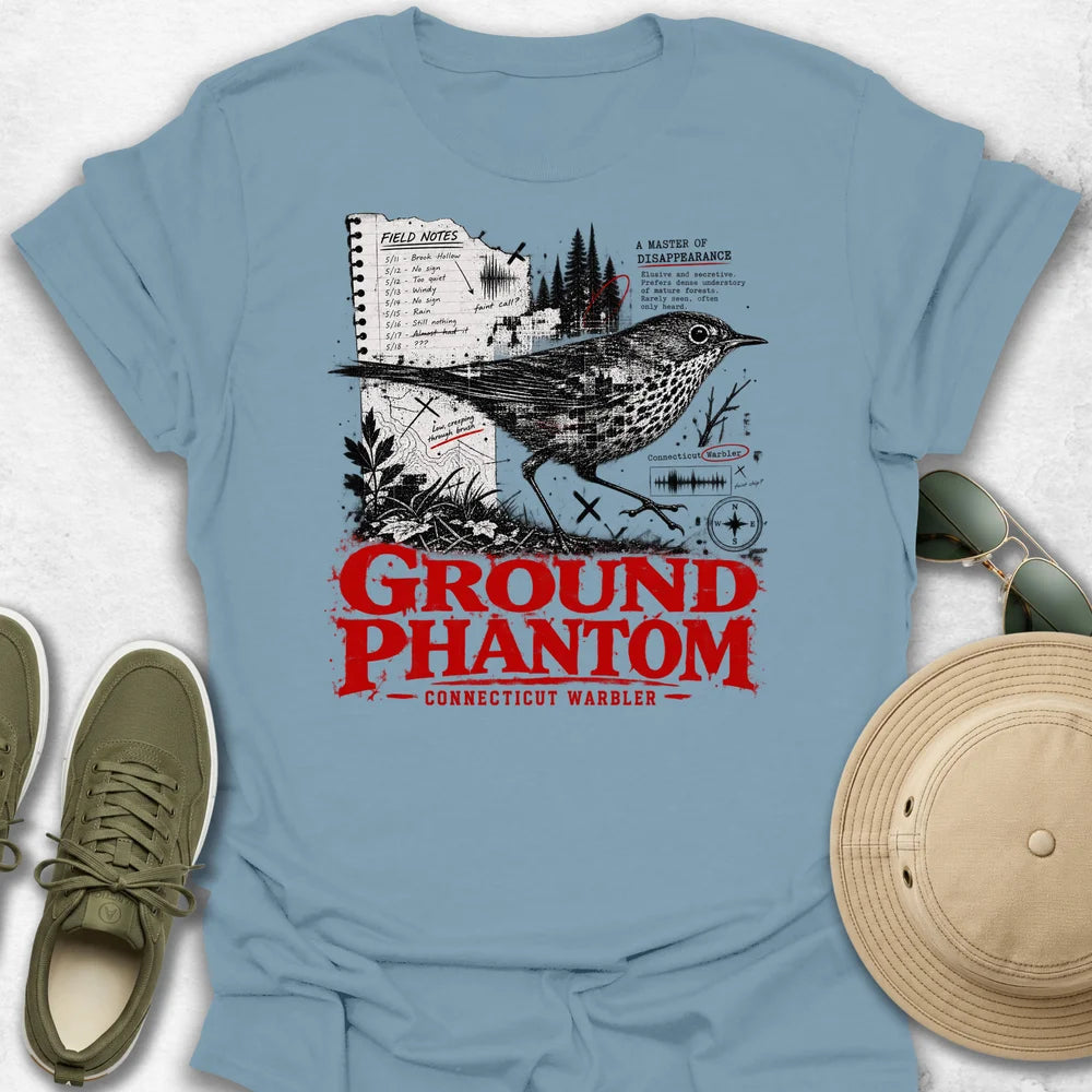 Ground Phantom Connecticut Warbler T-Shirt