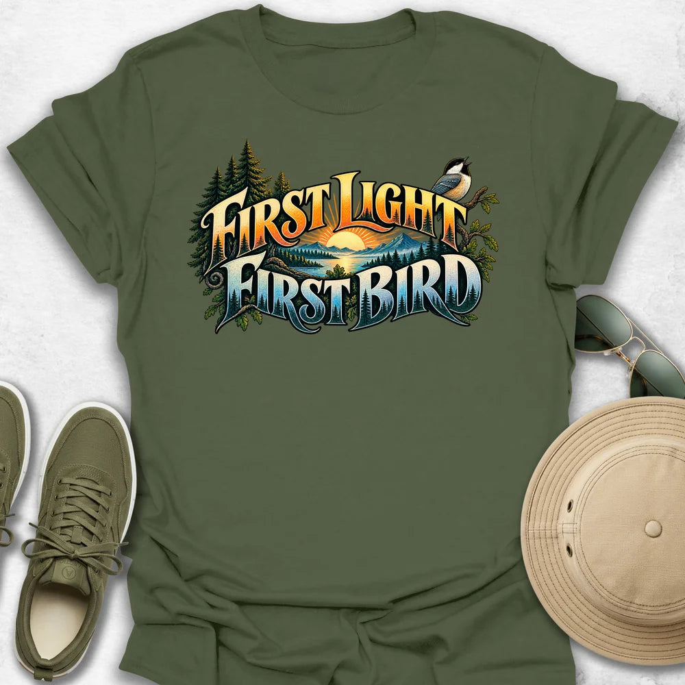 First Light, First Bird T-Shirt
