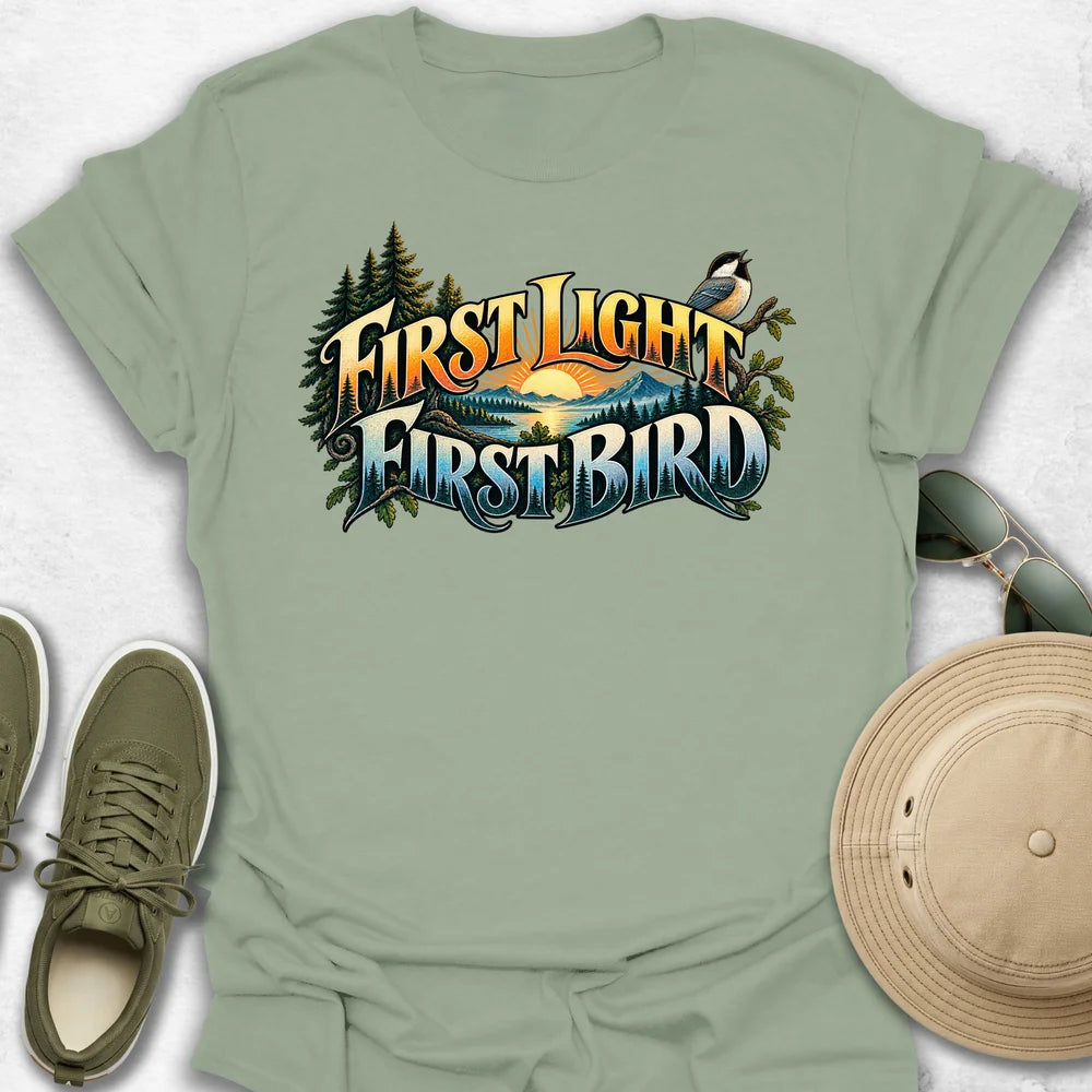 First Light, First Bird T-Shirt