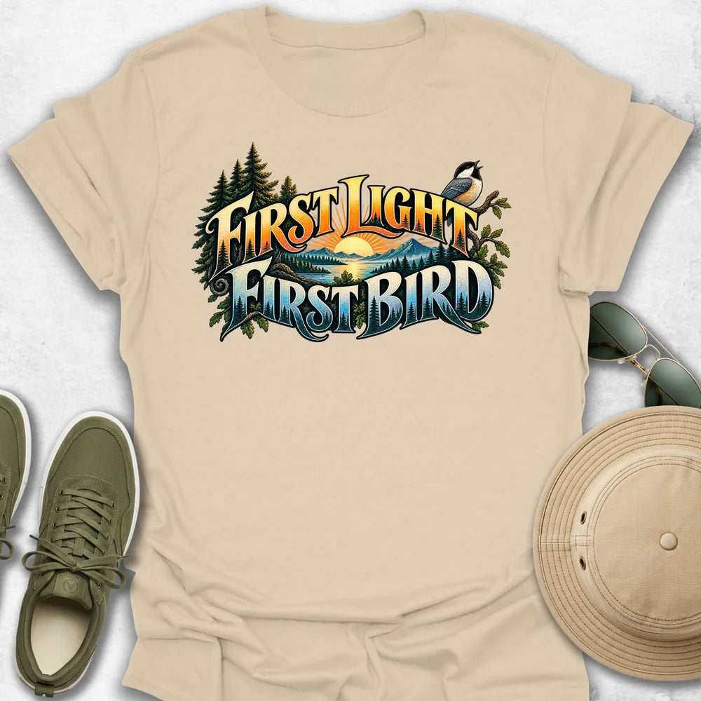 First Light, First Bird T-Shirt