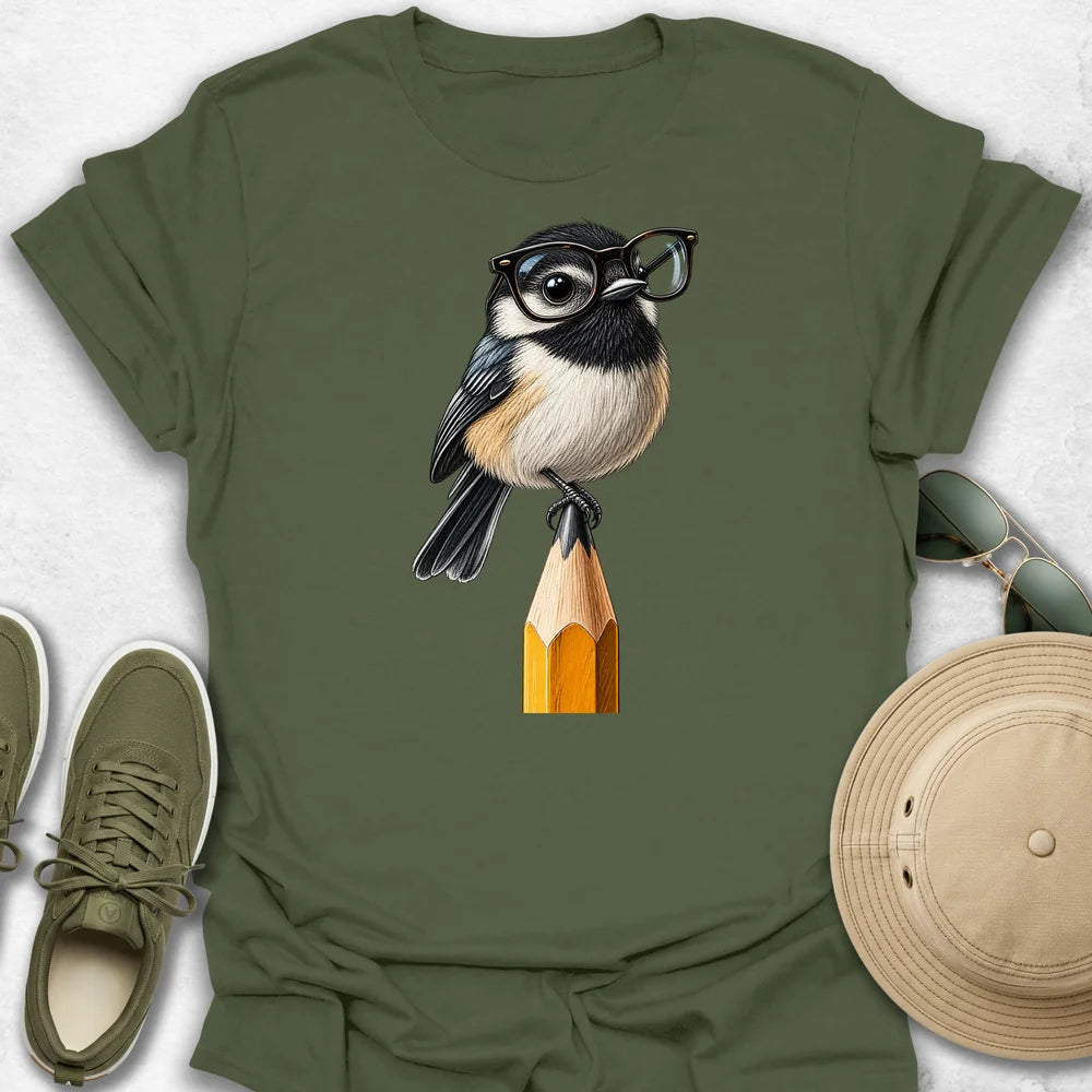 Bird on a Pencil T-Shirt