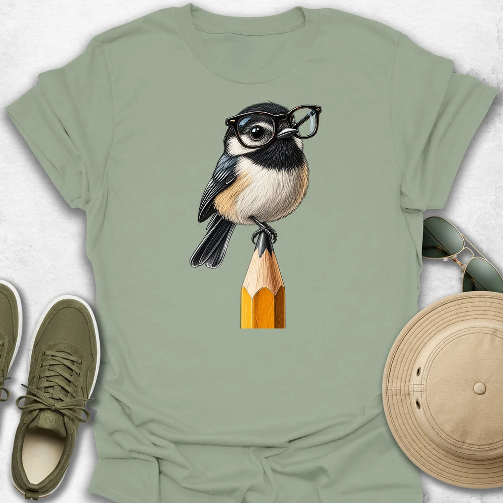 Bird on a Pencil T-Shirt