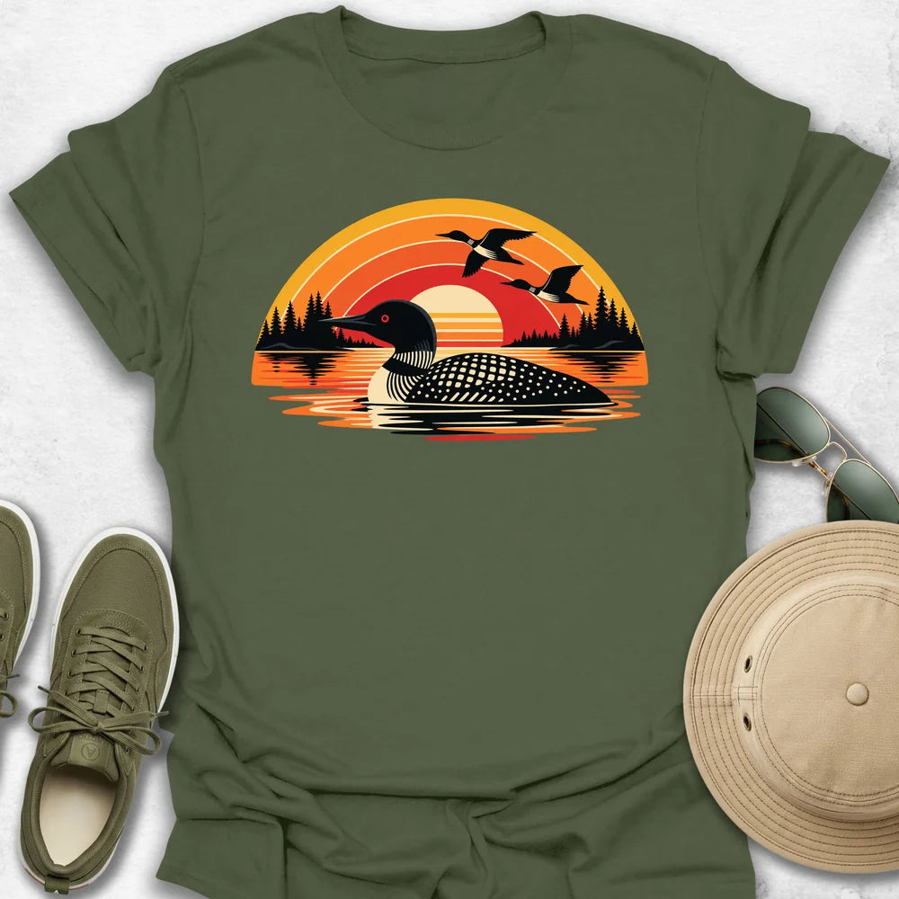 Sunset Loon T-Shirt