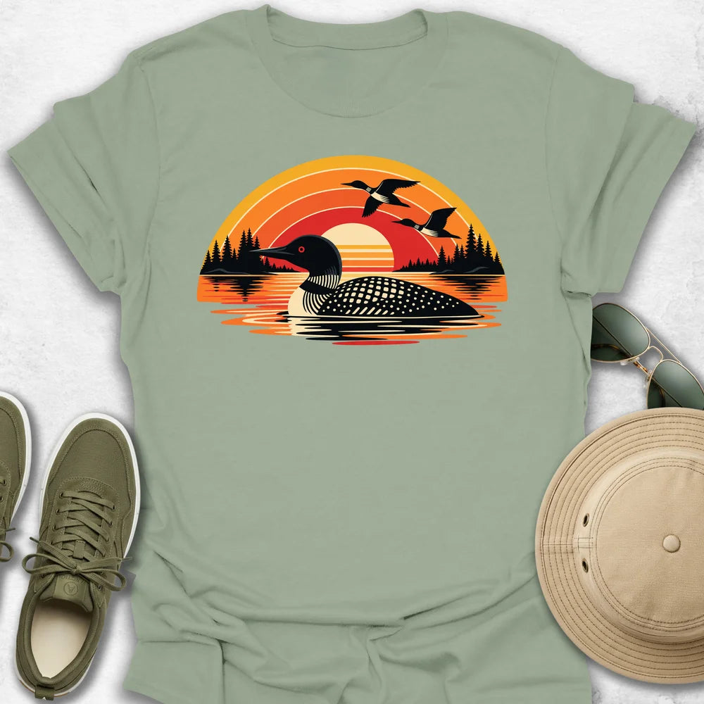 Sunset Loon T-Shirt