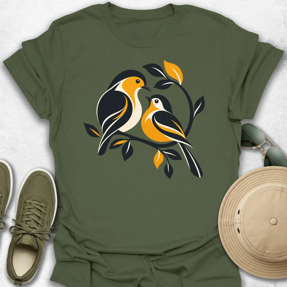 Birds on a Branch T-Shirt