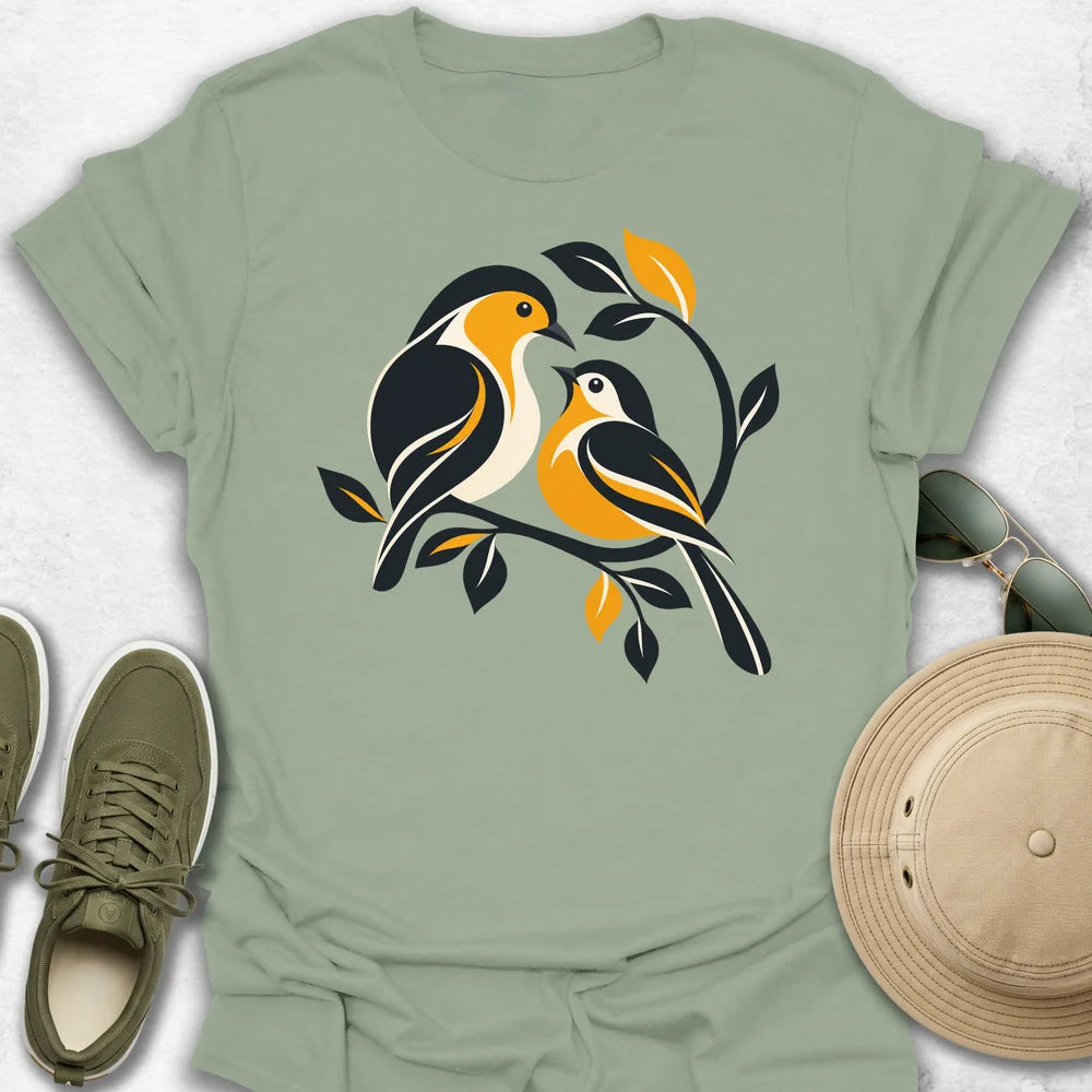Birds on a Branch T-Shirt