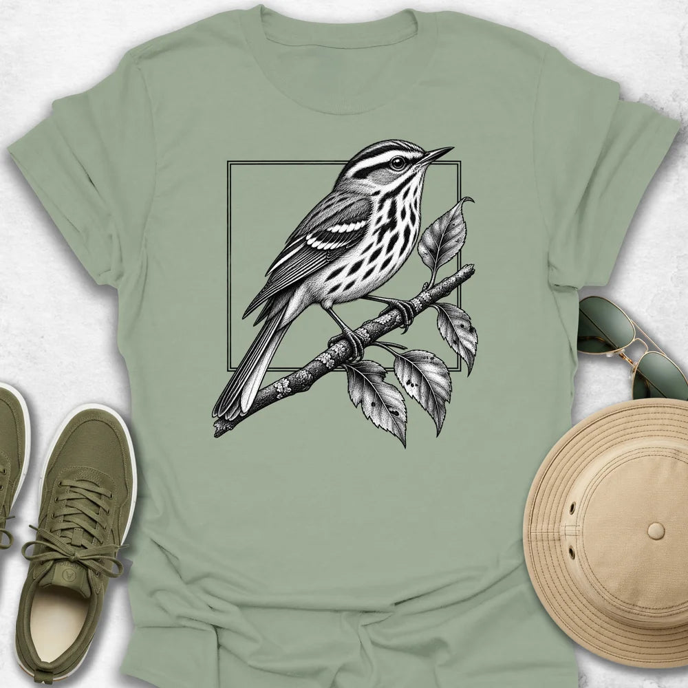 Warbler in Frame T-Shirt