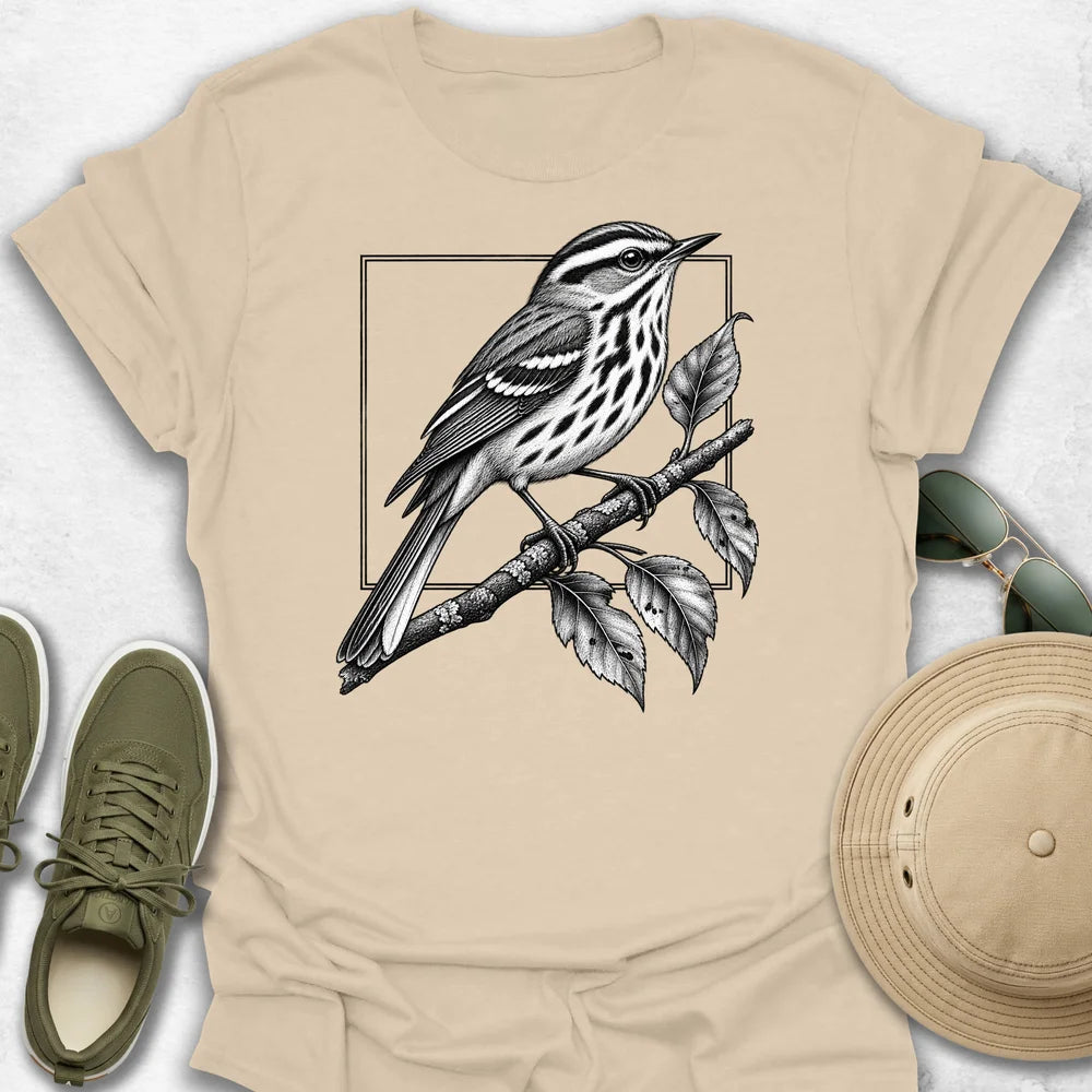 Warbler in Frame T-Shirt