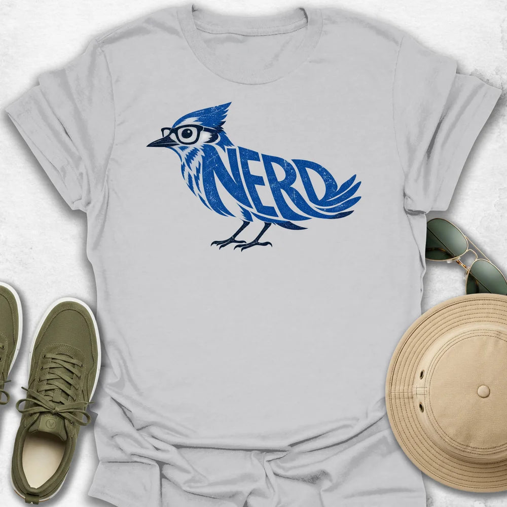 Jay NERD Bird T-Shirt