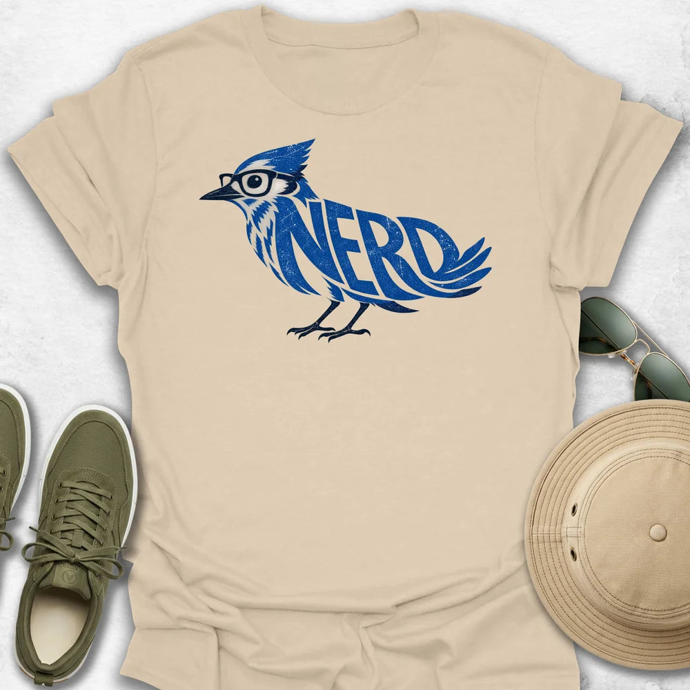 Jay NERD Bird T-Shirt