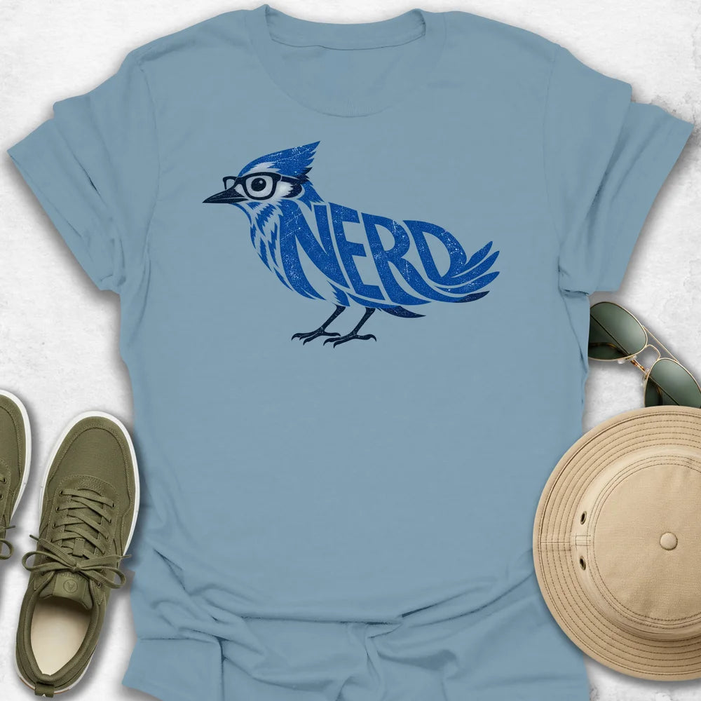 Jay NERD Bird T-Shirt