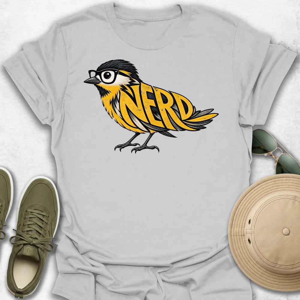 Yellow NERD Bird T-Shirt