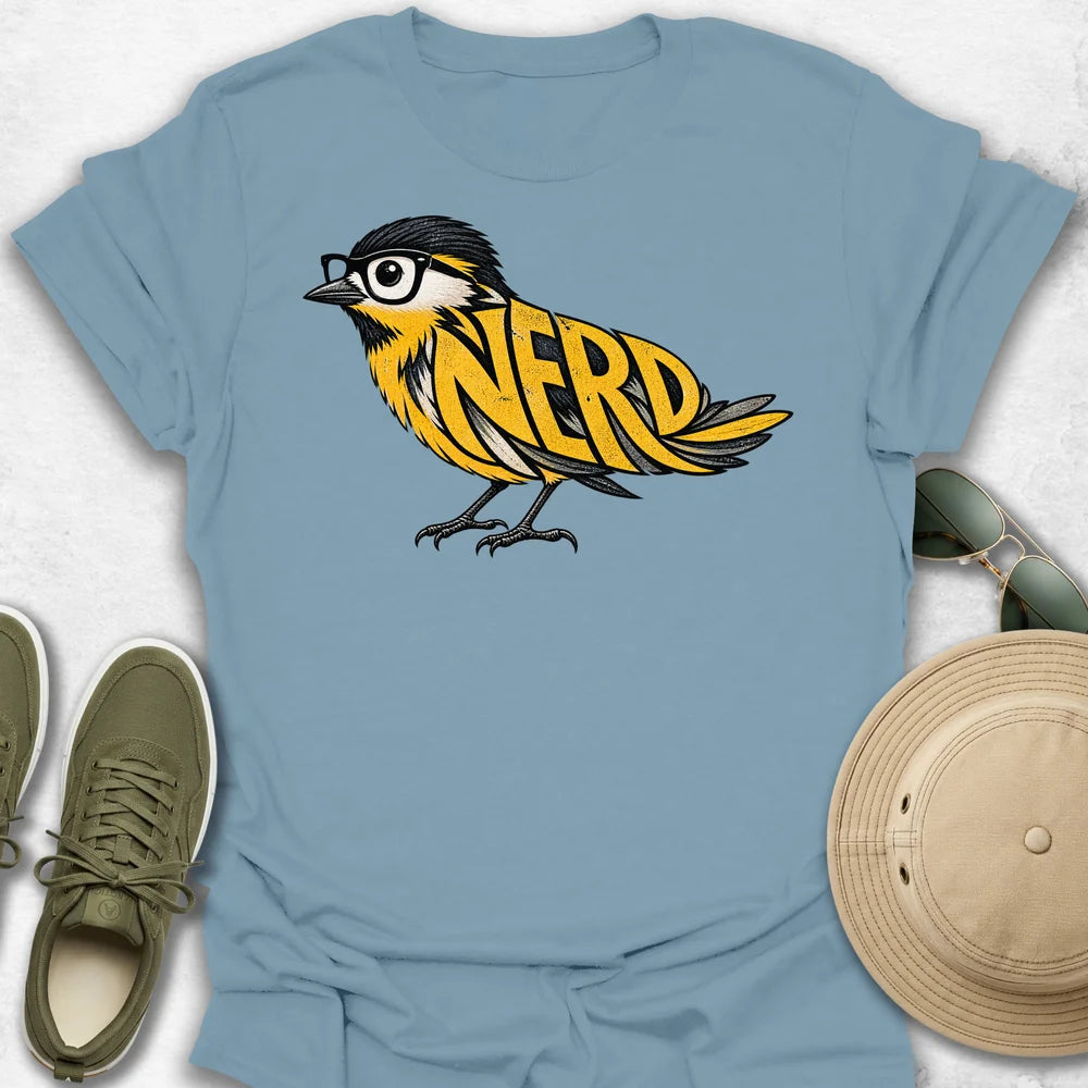 Yellow NERD Bird T-Shirt