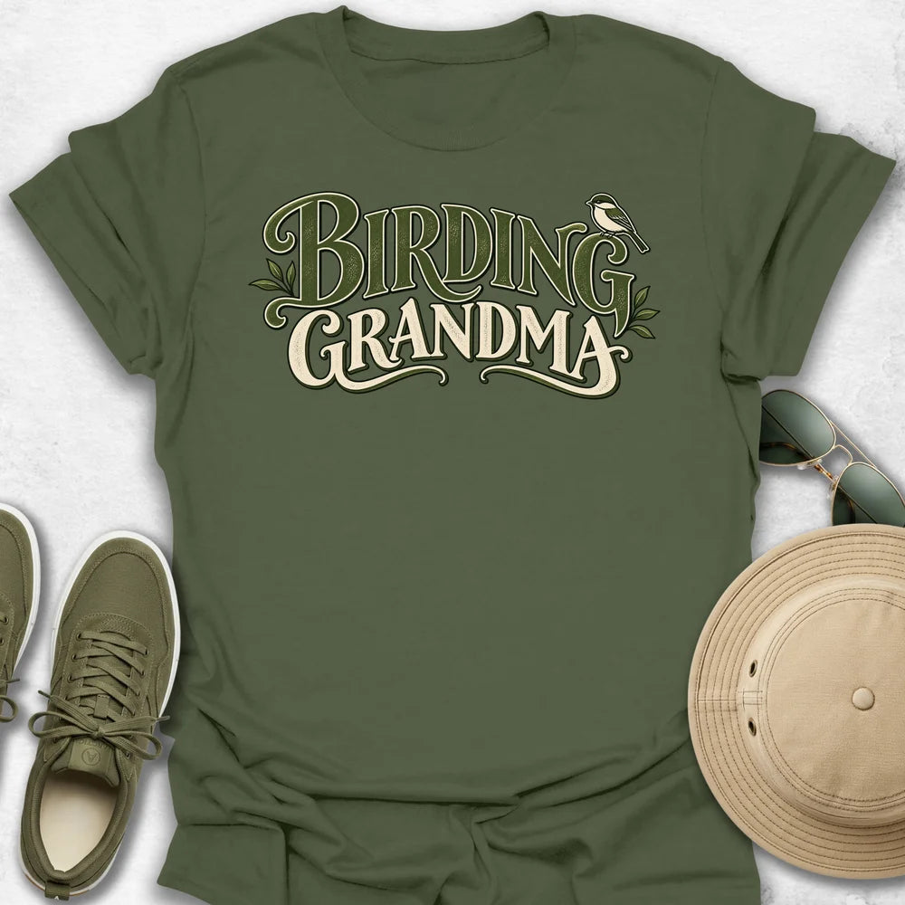 Birding Grandma T-Shirt