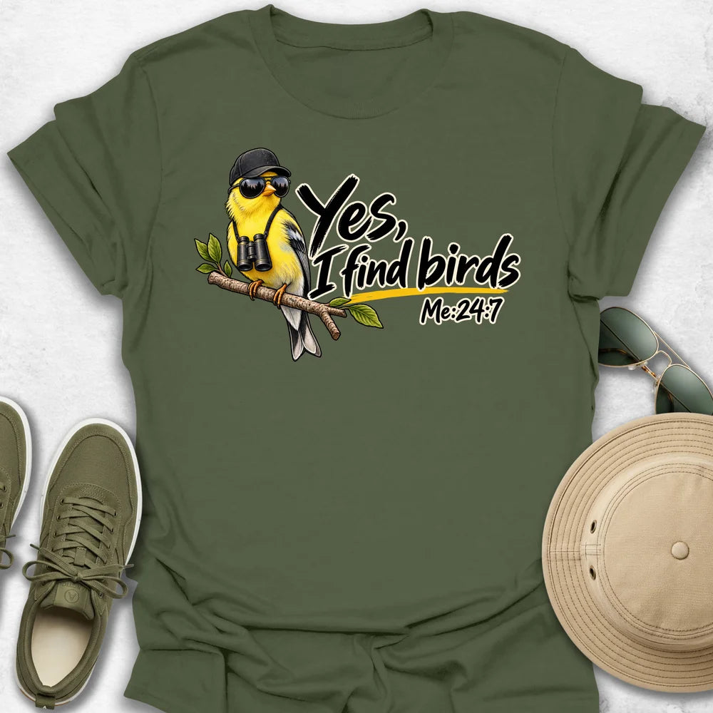 Cool Birdwatcher T-Shirt