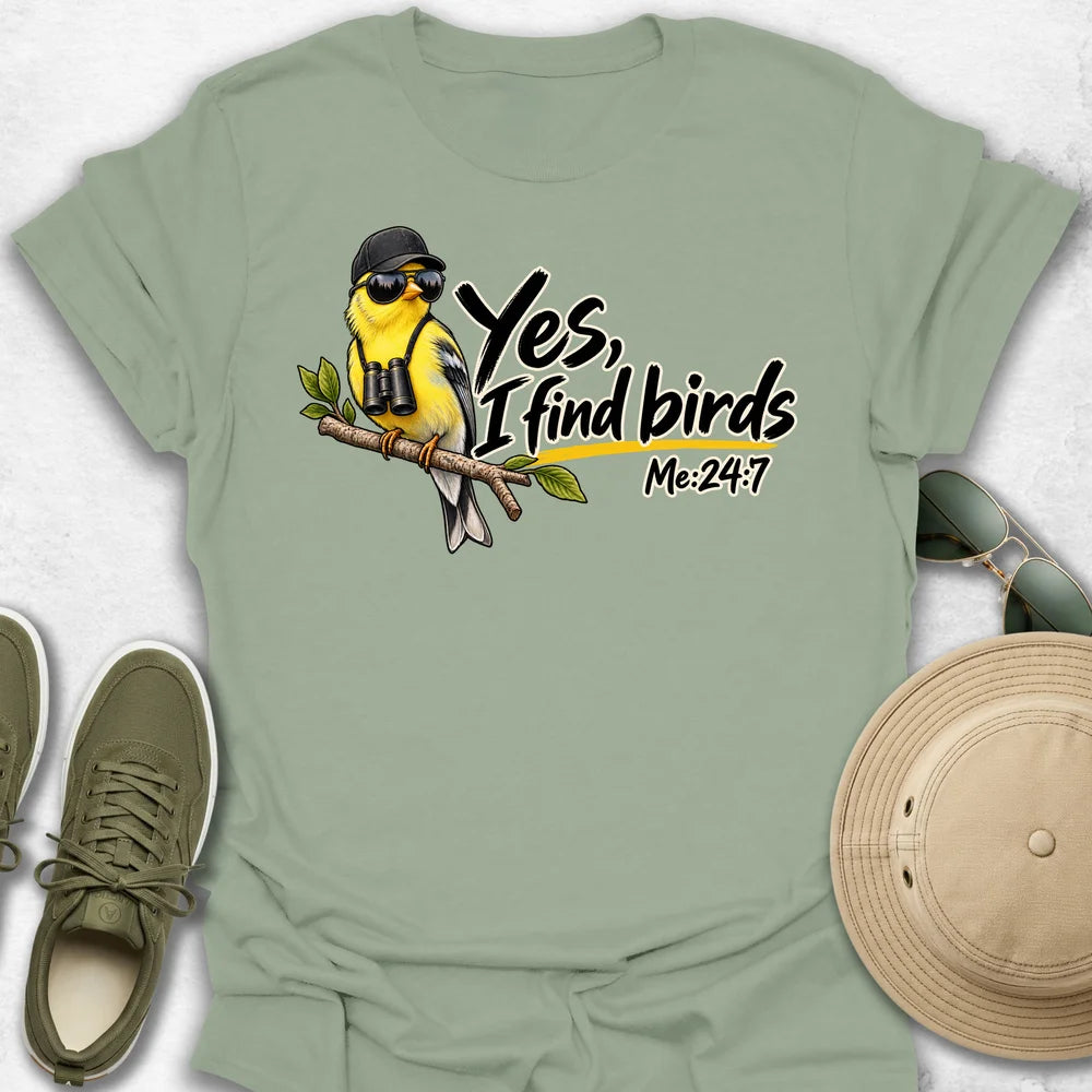 Cool Birdwatcher T-Shirt