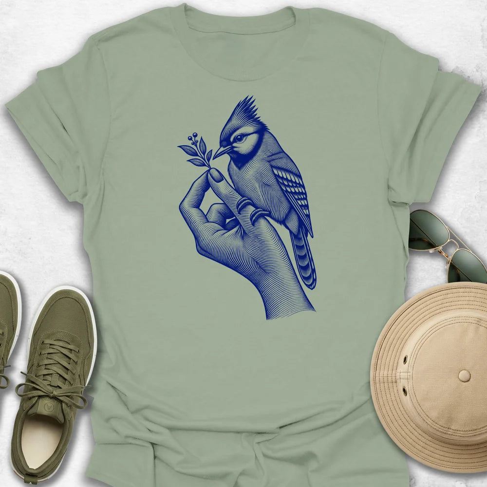 Perched on Hand T-Shirt