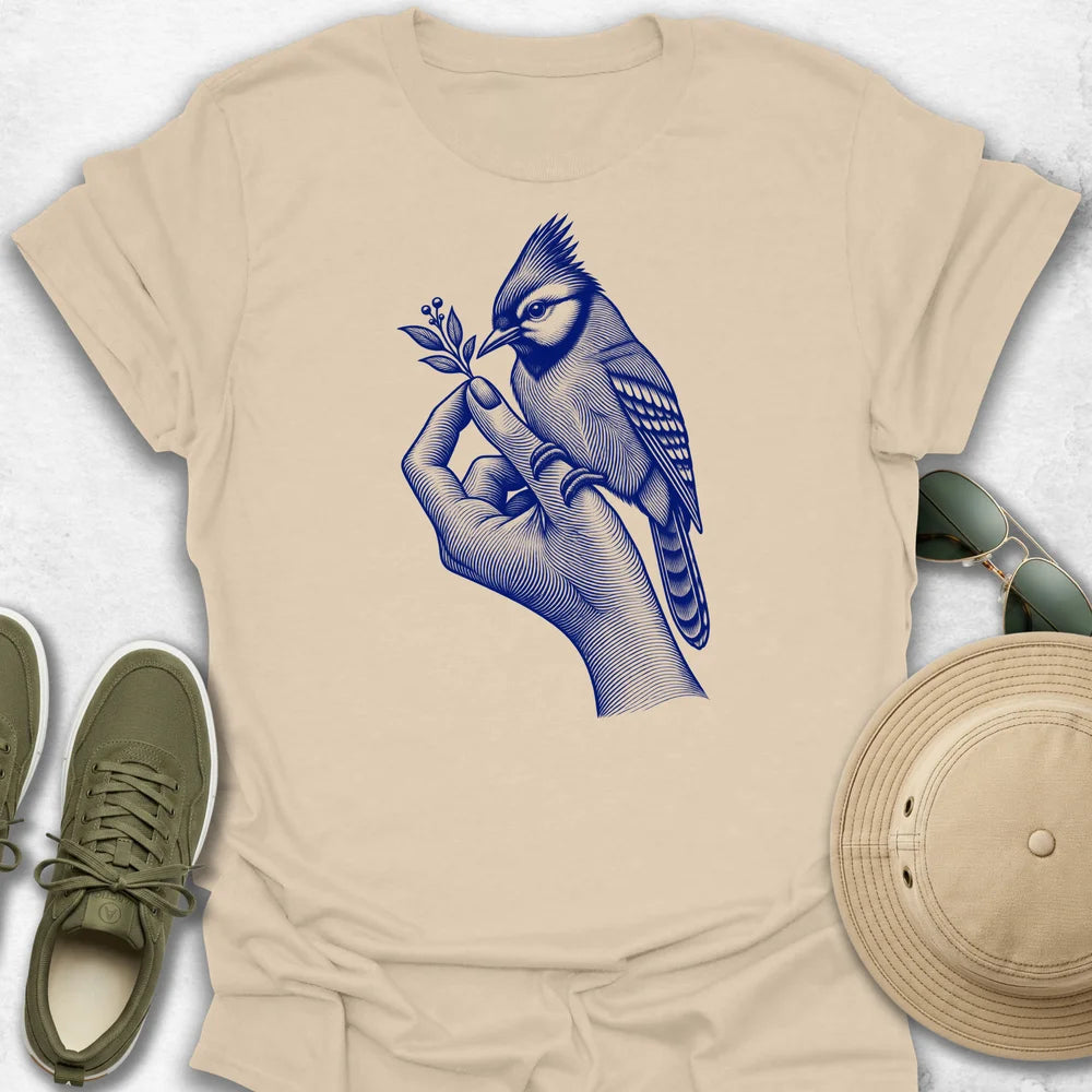 Perched on Hand T-Shirt