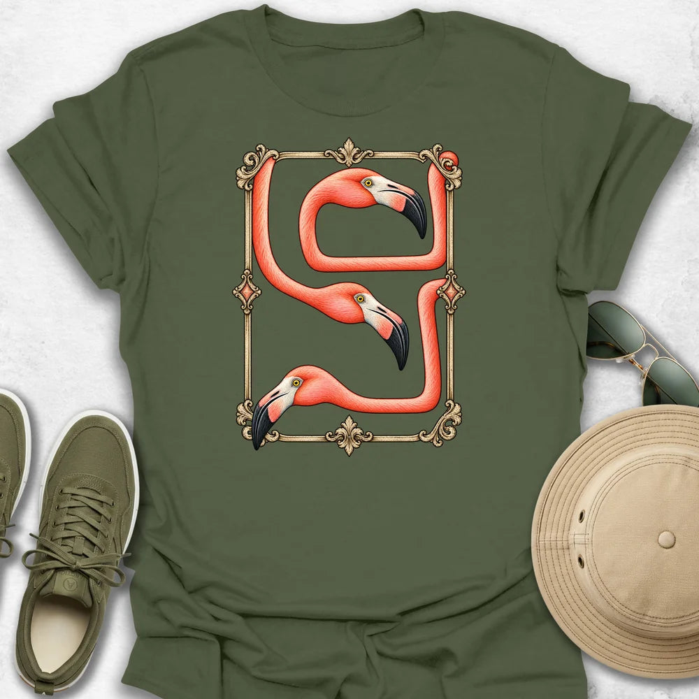 Flamingo Loop Trio T-Shirt